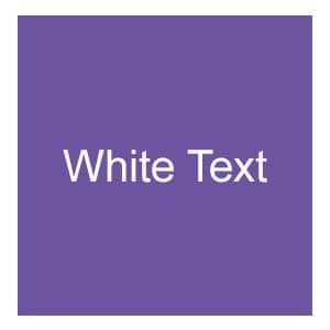 Purple (White Text)