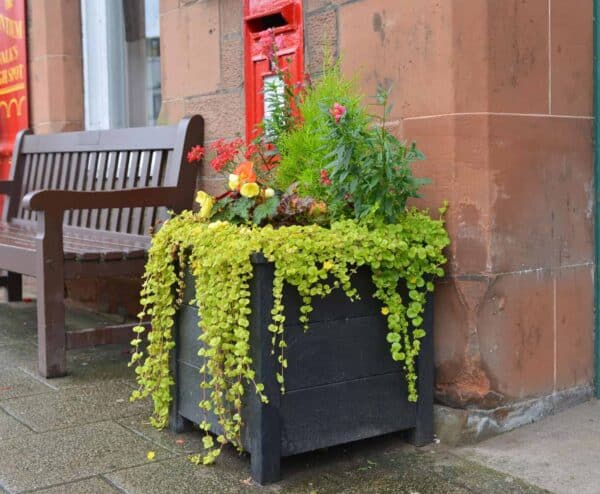Recycled garden planter