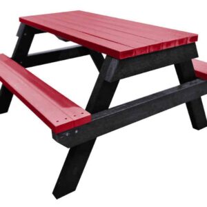 Spectrum young adult picnic table made from recycled plastic waste