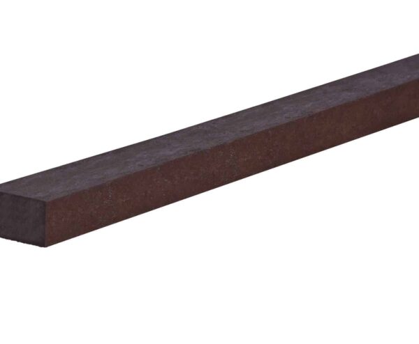 brown recycled plastic waste profile