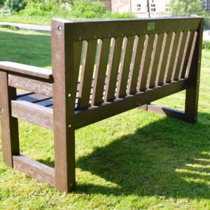 TDP's classic Recycled plastic outdoor Dale bench