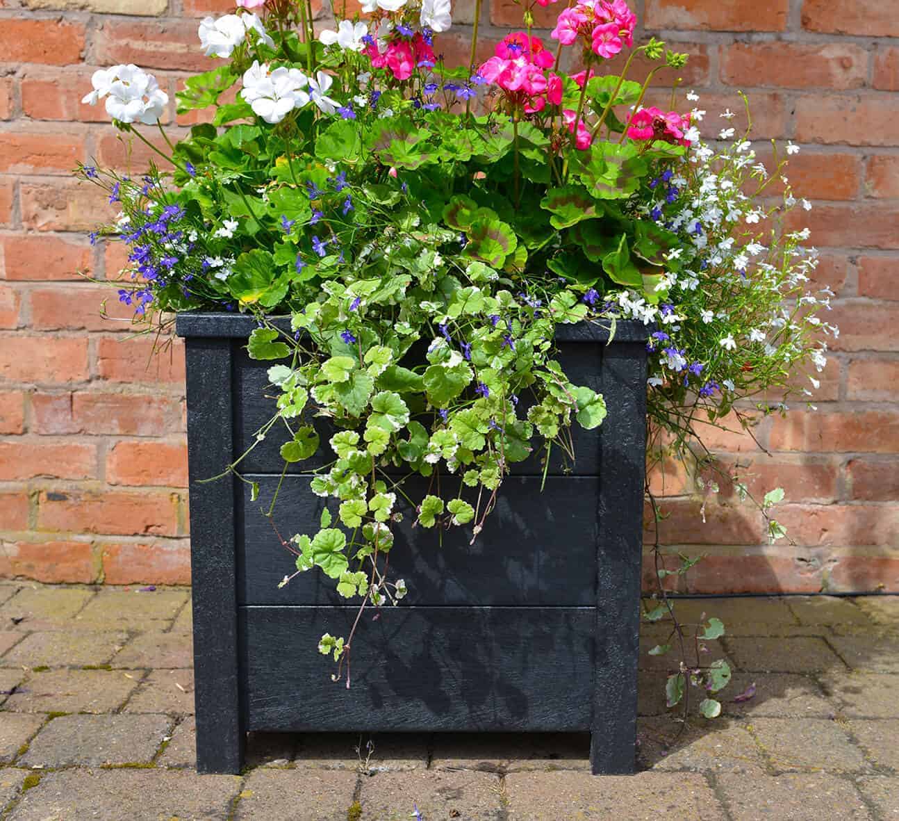 Ipstone Planter made by TDP from recycled plastic watse