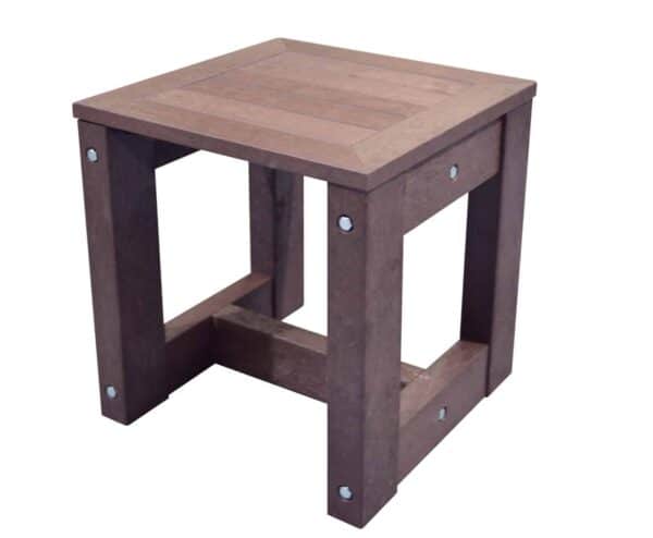 TDP's recycled plastic side table