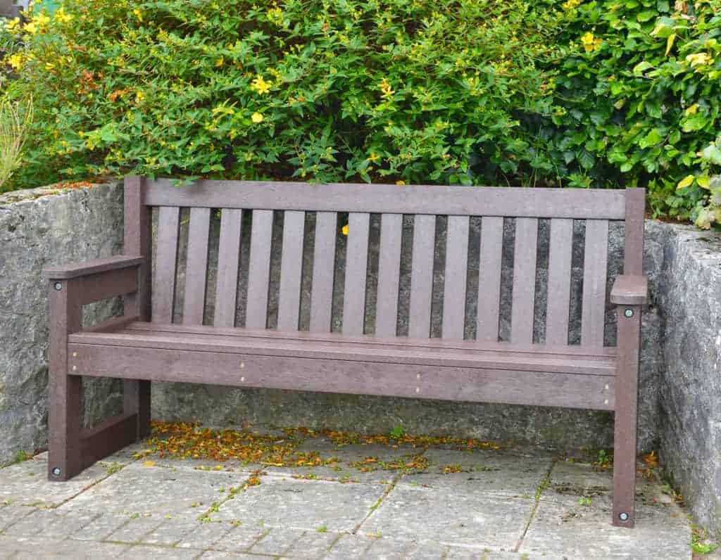 Dale bench in Middleton by Wirksworth Millenium Garden