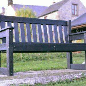 TDP's recycled plastic Dale garden bench