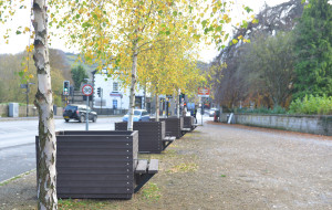 TDP's Matlock recycled plastic street furniture