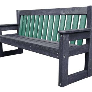 TDP Bakewell Dale 1800mm Bench with Green Slats