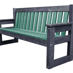 TDP Dale 1800mm Bench with Green Slats