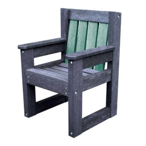 TDP Bakewell Derwent Chair Small Green Back Slats