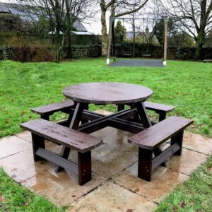 TDP Recycled Plastic Adult Dovedale Picnic Table