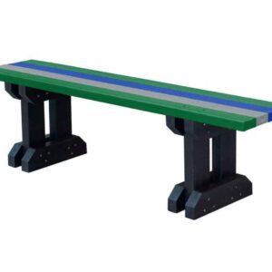 TDP Toucan Recycled Plastic Coloured Trestle Bench for Children