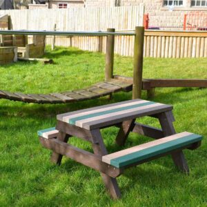 TDP Macaw Infant Picnic Table Made from Recycled Plastic Waste