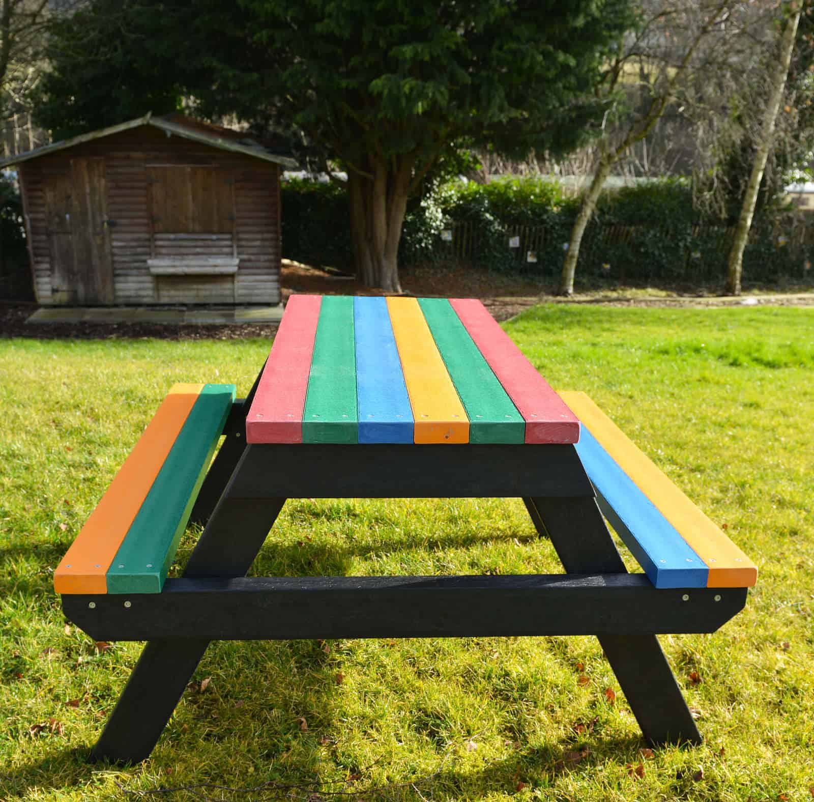 TDP's Spectrum Picnic Table Ideal for Junior Children