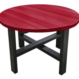 British made recycled plastic garden table from TDP