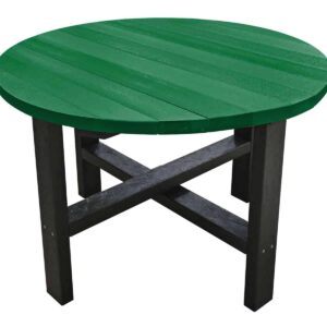 No maintenance garden table made from recycled plastic