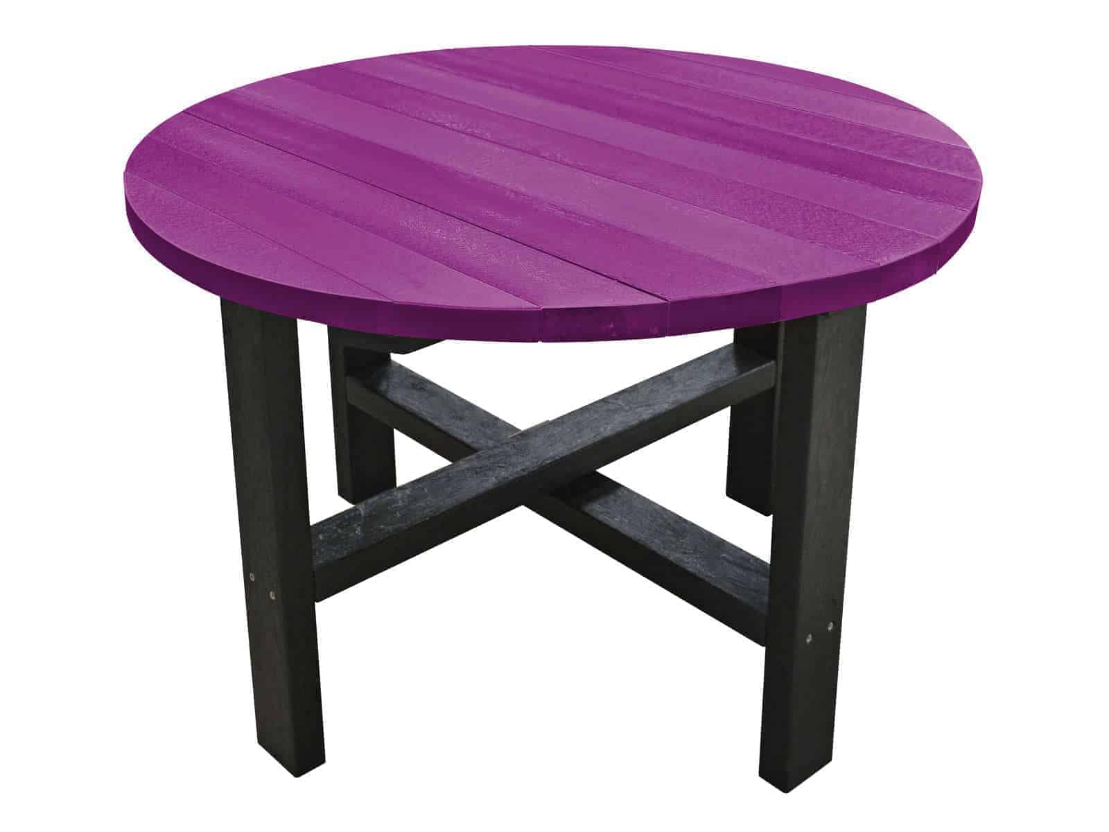 Recycled plastic heavy duty garden table exclusively from TDP