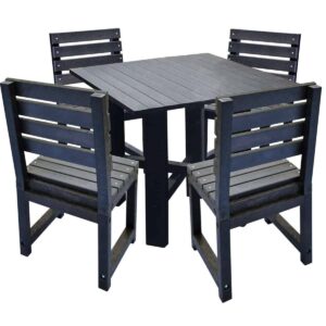 TDP Recycled Plastic Garden Table & Chair Set