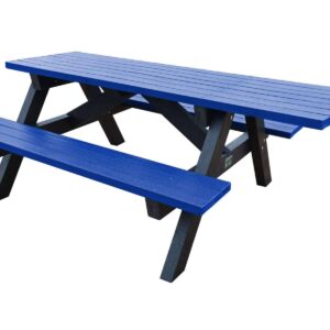 Tansley Wheelchair Access Picnic Table in Blue