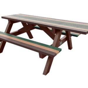 Tansley Wheelchair Access Picnic Table in Earthy Colours