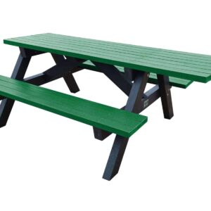 Tansley Wheelchair Access Picnic Table in Green