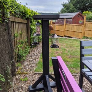 TDP Bird feeding table made from recycled plastic waste
