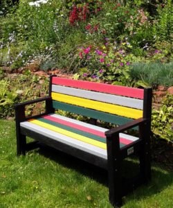 Build Your Own customised Wirksworth recycled plastic seat Customise your own garden furniture with TDP