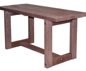 TDP Denby outdoor dining table in brown