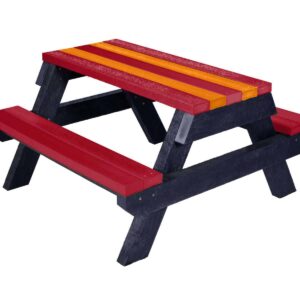 TDP Macaw Fire Infant Picnic Table