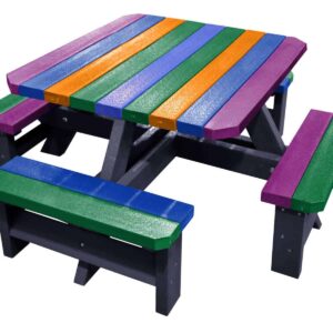 TDP Junior Picnic Table in Jungle Colours
