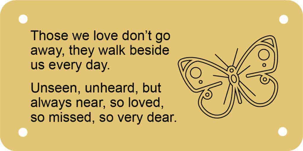 TDP's Composite Memorial Plaque