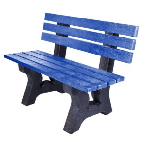 TDP’s Coloured 2 Seater Peak Bench Made from Recycled Plastic