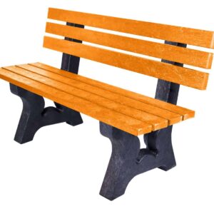 TDP’s Coloured 3 Seater Peak Bench Made from Recycled Plastic