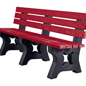 TDP’s Coloured 4 Seater Peak Bench Made from Recycled Plastic