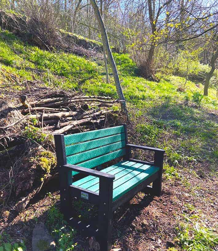 TDP Wirksworth Seat - public or private outdoor bench