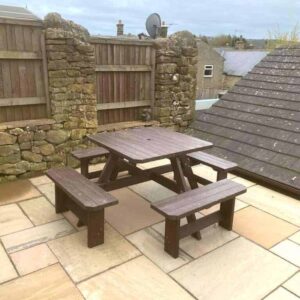 TDP Bradbourne Picnic table, ideal for outdoor dining at home