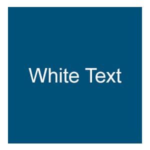 Blue (White Text)