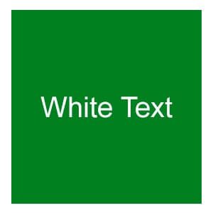 Green (White Text)