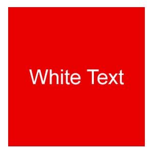 Red (White Text)