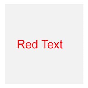 White (Red Text)