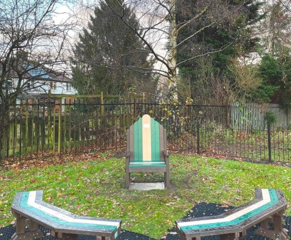 TDP Story Telling Chair made from recycled plastic waste