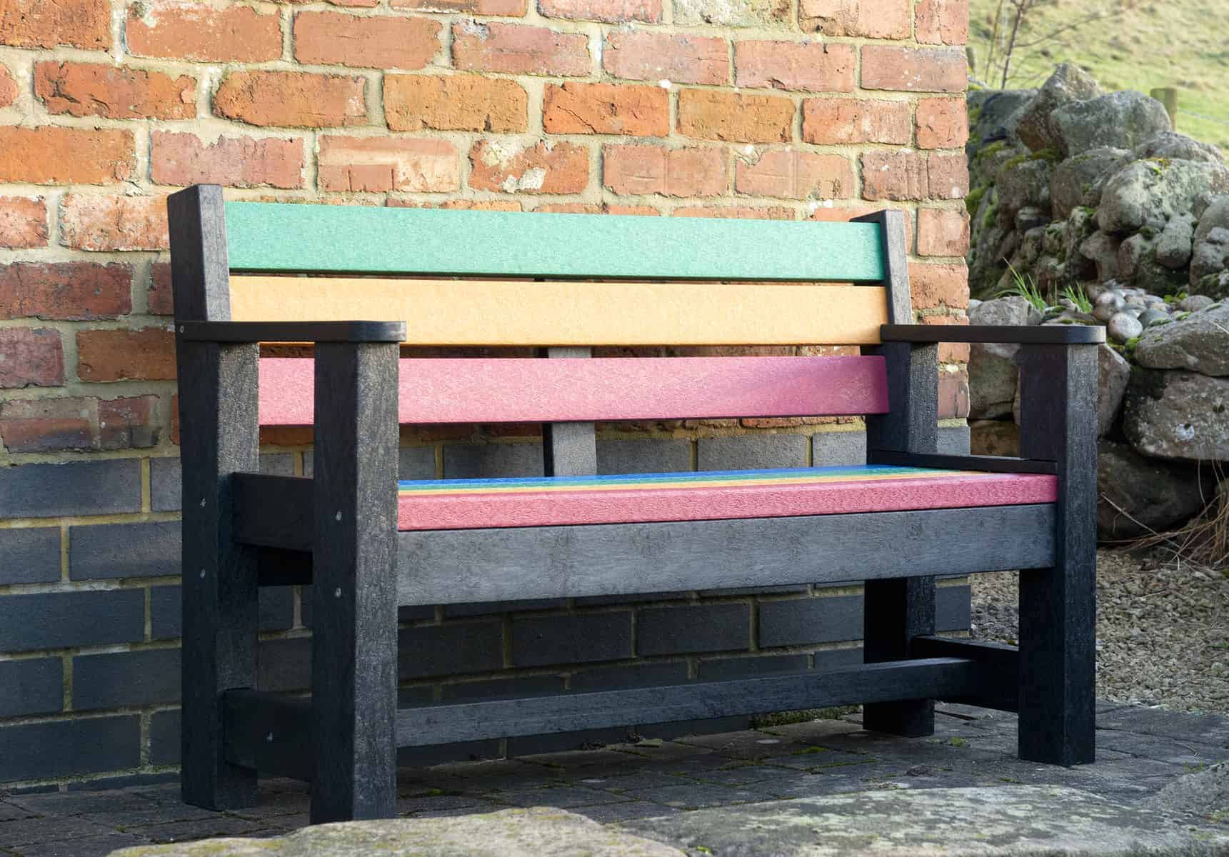 The Iguana a new Children's bench from TDP made from Recycled plastic waste