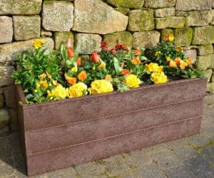 TDP Longwood Planter made from Recycled Plastic