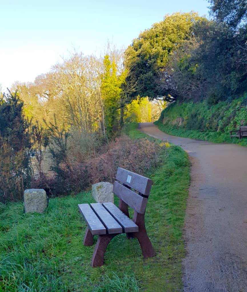 TDP Riber outdoor bench made from recycled Plastic waste