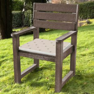 Belper Chair - Brown - Bee seat cushions