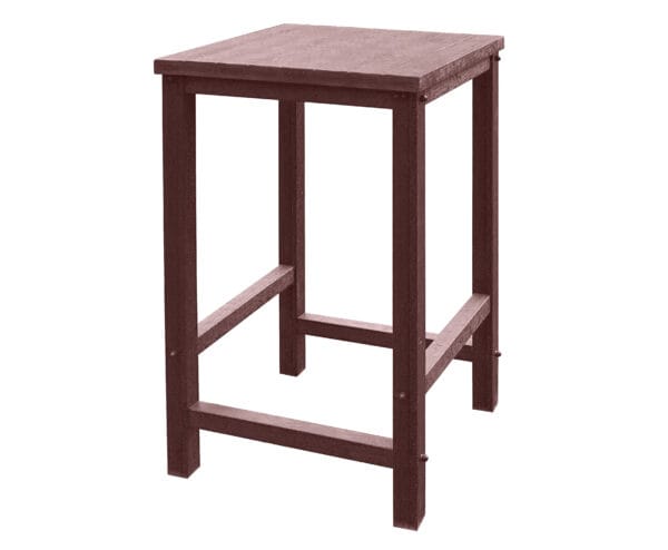 TDP Recycled plastic table in black