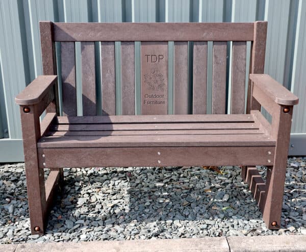 TDP Recycled Dale Abbey Memorial Bench