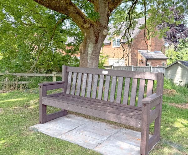 TDP Recycled Dale bench at Clifton Cricket Club (2)
